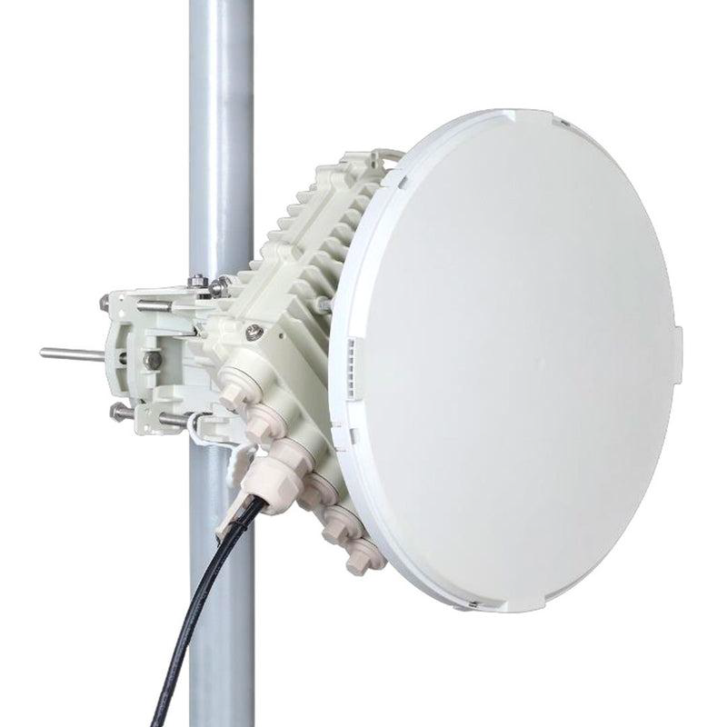 2ft 50 dBi E-band Antenna for EtherHaul Radios with Mounting Kit and X Adaptor, 71-76 and 81-86GHz frequencies. Replaces EH-ANT-2FT-A