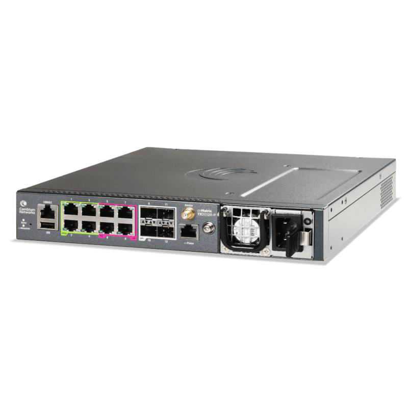 Cambium cnMatrix TX 2012R-P 12-Port PoE Switch