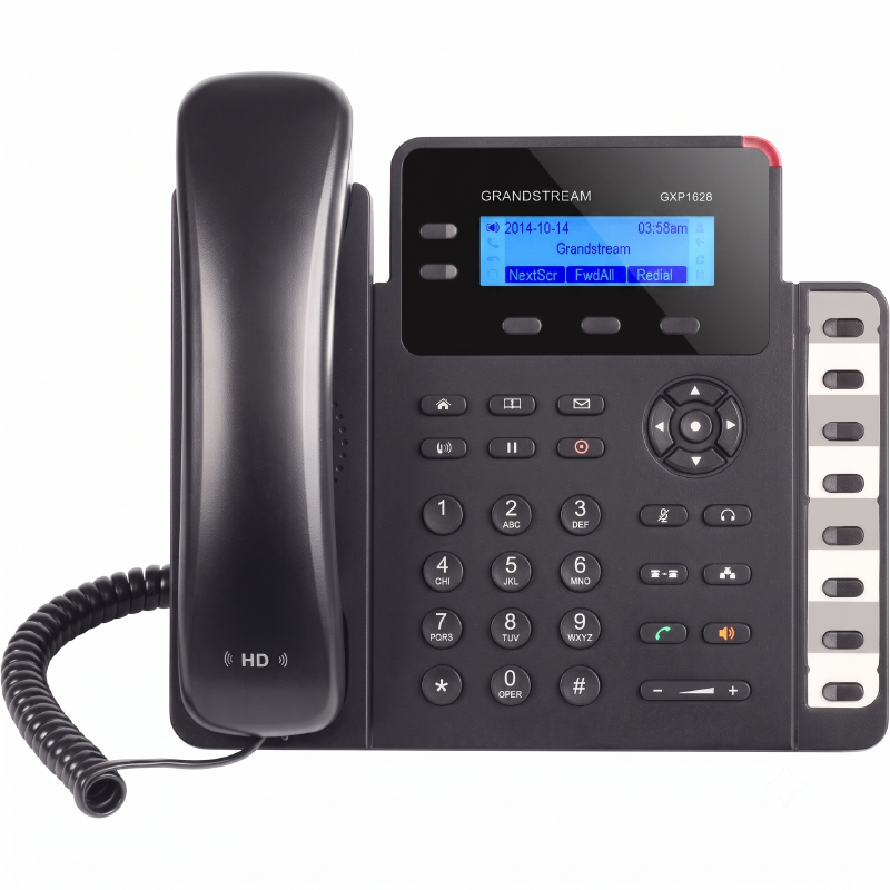 Grandstream GXP1628 2-Line GigE IP Phone