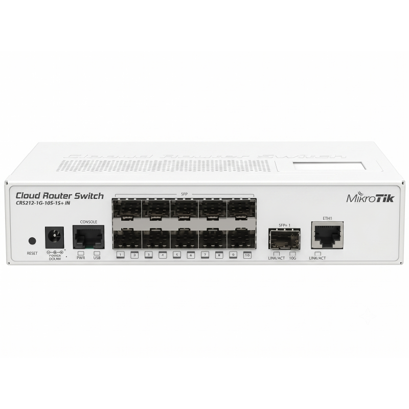 MikroTik Cloud Router Switch CRS212 1G 10S ISP - Image 2