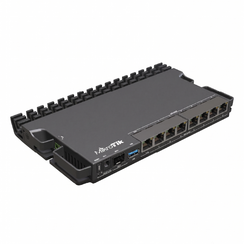 MikroTik RB5009 7xGbE 1xSFP+ 1x2.5GbE Router POE OUT - Image 3