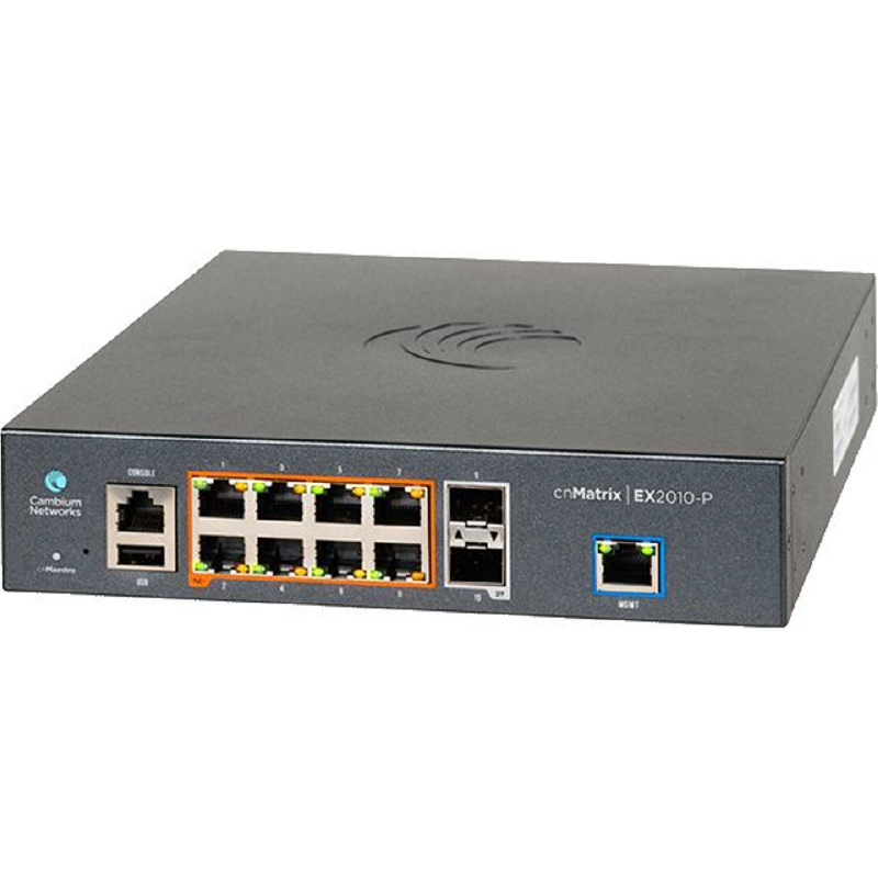 Mxex 2010 8 Port-POE Gigabit Switch