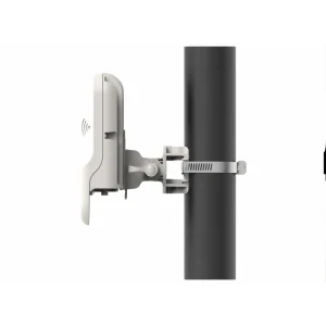 cnWave 60GHz V1000 Mid-Gain Client Node with Integrated 80 degree Sector Antenna, 802.11ay technology with Terragraph certification, PoE, Mount, US power cord