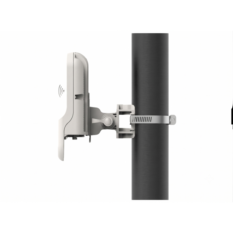cnWave 60GHz V1000 Mid-Gain Client Node with Integrated 80 degree Sector Antenna, 802.11ay technology with Terragraph certification, PoE, Mount, US power cord